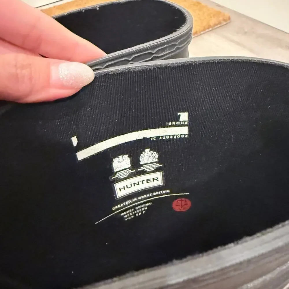 Hunter Classic Black Footwear